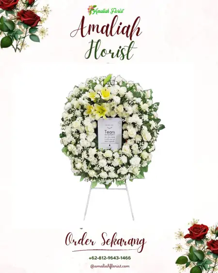 Krans Bunga Duka Tanggeran
